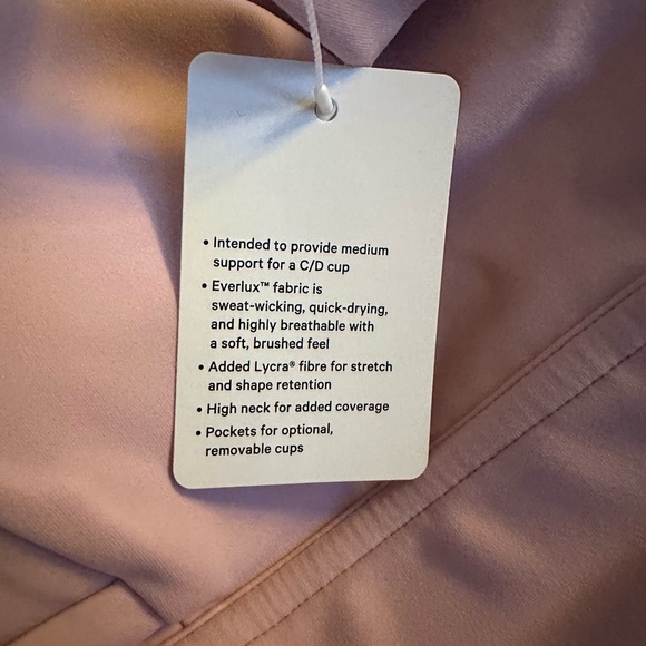 Lululemon Wunder Train Long-Line Bra Medium Support C/D Cup - Picture 8 of 8